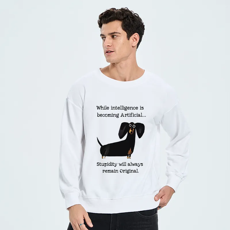 Tokyo-Tiger Dachshund Real Humor Funny Meme Classic Sweatshirt
