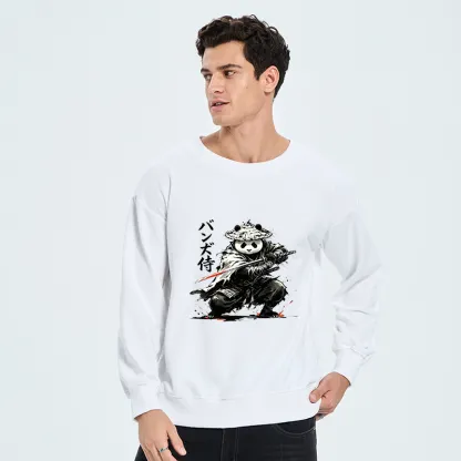 Tokyo-Tiger Panda Samurai Warrior Classic Sweatshirt