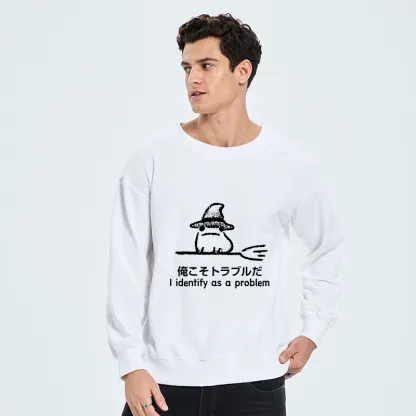 Tokyo-Tiger Mischief Magic Dude Classic Sweatshirt