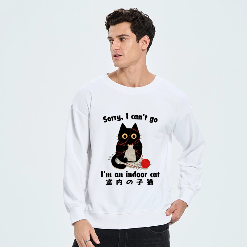 Tokyo-Tiger Indoor Cat Meme Classic Sweatshirt