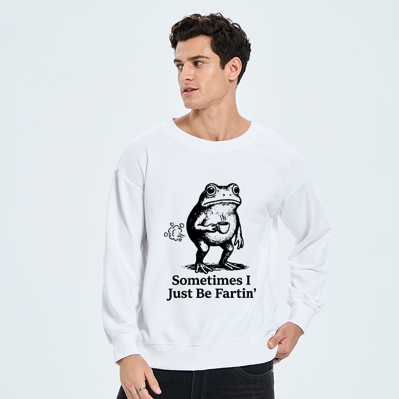 Tokyo-Tiger Farting Frog Funny meme Classic Sweatshirt