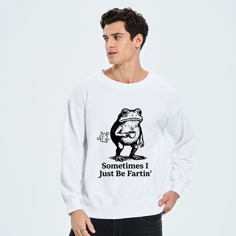 Tokyo-Tiger Farting Frog Funny meme Classic Sweatshirt