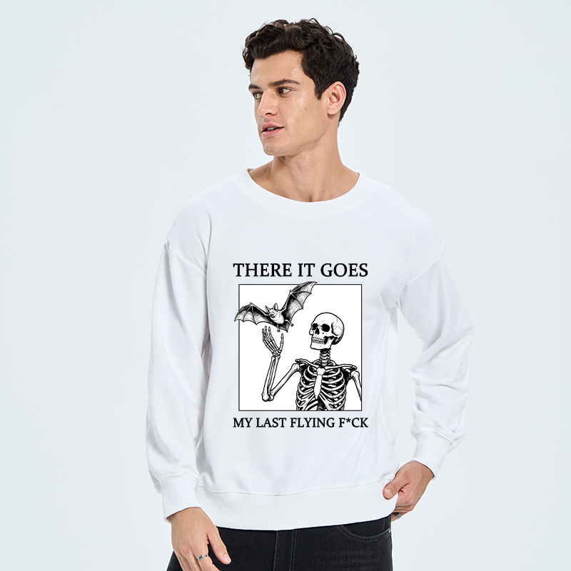 Tokyo-Tiger Funny Skeleton Bat Meme Classic Sweatshirt