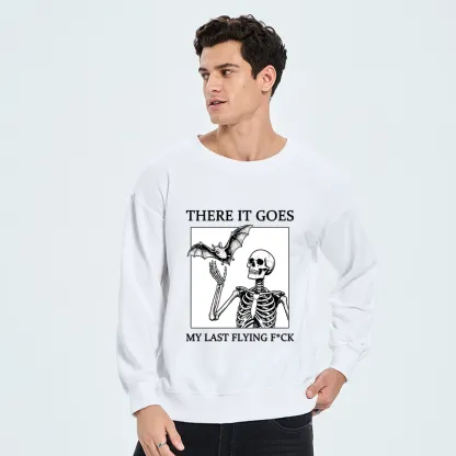 Tokyo-Tiger Funny Skeleton Bat Meme Classic Sweatshirt