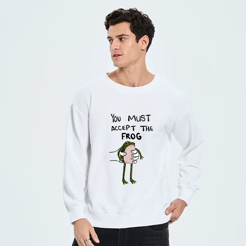 Tokyo-Tiger Accept This Frog Classic Sweatshirt
