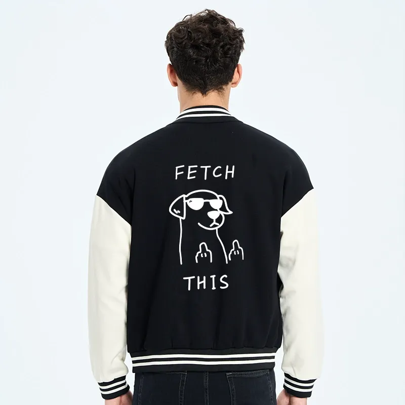 Tokyo-Tiger Rebellious Dog Embroidery Varsity Jacket