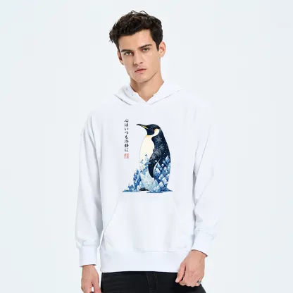 Tokyo-Tiger Keep Calm Penguin Classic Hoodie