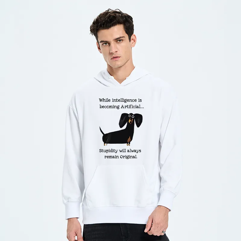 Tokyo-Tiger Dachshund Real Humor Funny Meme Classic Hoodie