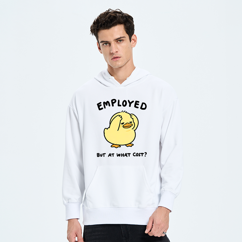 Tokyo-Tiger Funny Work Duck Classic Hoodie
