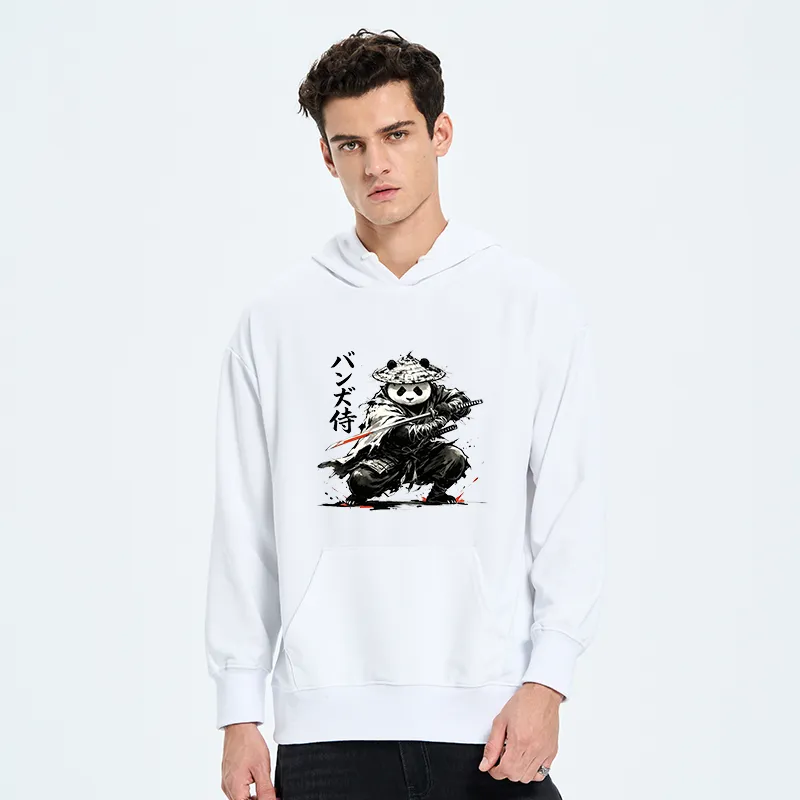 Tokyo-Tiger Panda Samurai Warrior Classic Hoodie