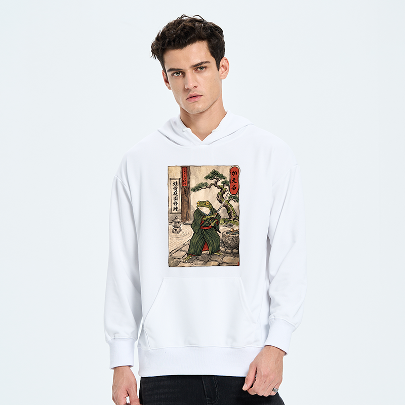 Tokyo-Tiger Samurai Frog Training Classic Hoodie