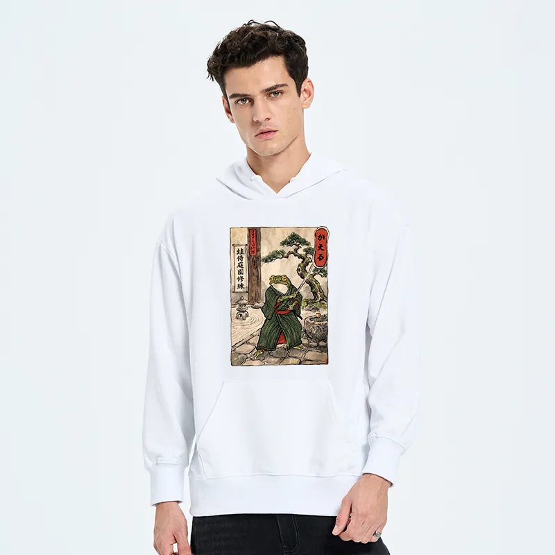 Tokyo-Tiger Samurai Frog Training Classic Hoodie