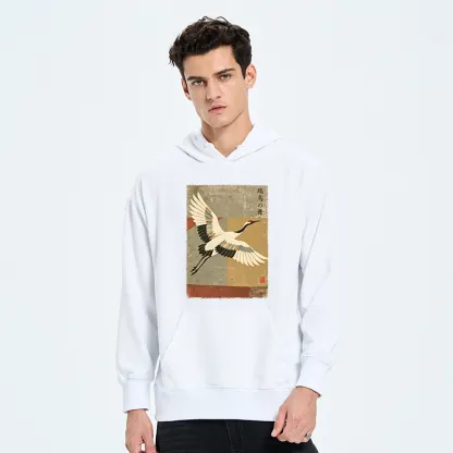 Tokyo-Tiger Crane Spirit Classic Hoodie