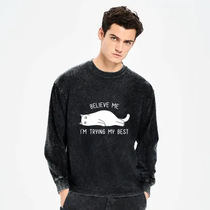 Tokyo-Tiger When Life Is Hard Nap First Washed Long Sleeve T-Shirt