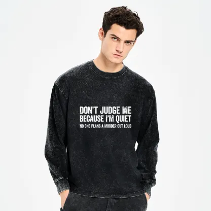 Tokyo-Tiger Sarcastic Funny Quote Washed Long Sleeve T-Shirt
