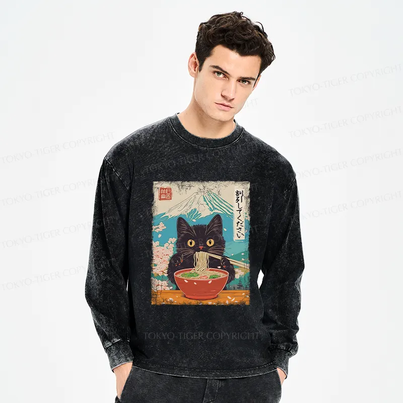 Tokyo-Tiger Please Give Cat A Discount Sleeve T-Shirt