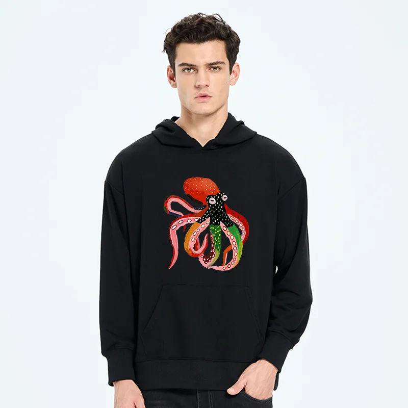Tokyo-Tiger Colorful Octopus Art Classic Hoodie