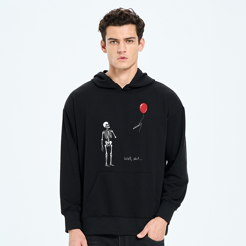 Tokyo-Tiger Skeleton Balloon Meme Classic Hoodie