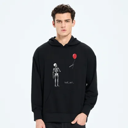Tokyo-Tiger Skeleton Balloon Meme Classic Hoodie