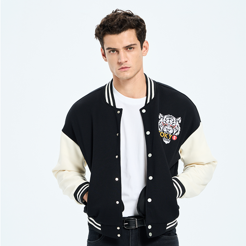 Tokyo-Tiger Osaka Tiger Baseball Embroidery Varsity Jacket Tokyo-Tiger Osaka Tiger Baseball Embroidery Varsity Jacket