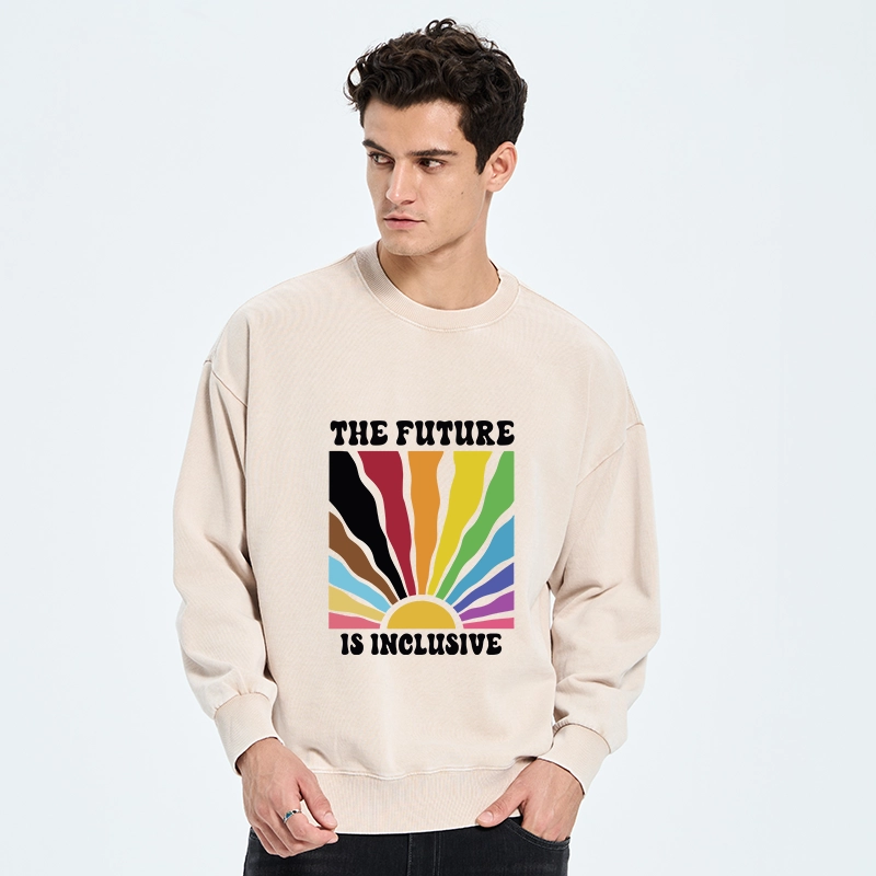 Tokyo-Tiger Pride Future Is Inclusive Washed Sweatshirt