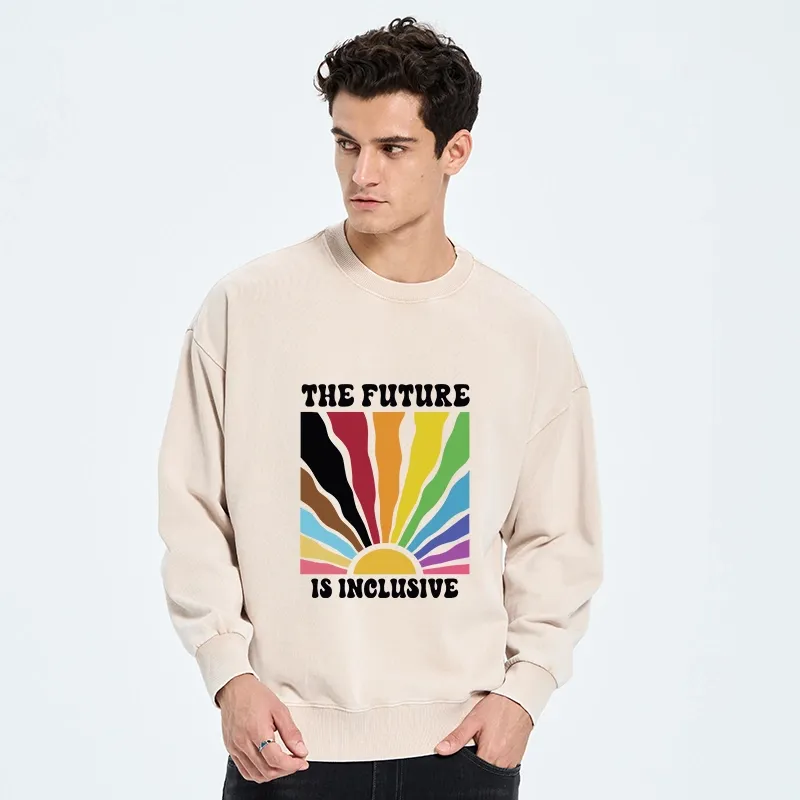 Tokyo-Tiger Pride Future Is Inclusive Washed Sweatshirt