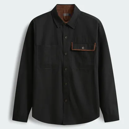 Tokyo-Tiger Cat Can Do No Wrong Men's Corduroy Work Jacket