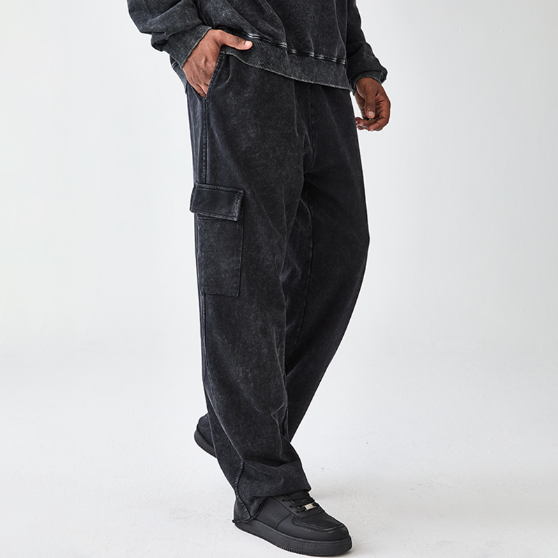 Tokyo-Tiger Cats And Humans Have A Love-hate Relationship Washed Utility Sweatpants