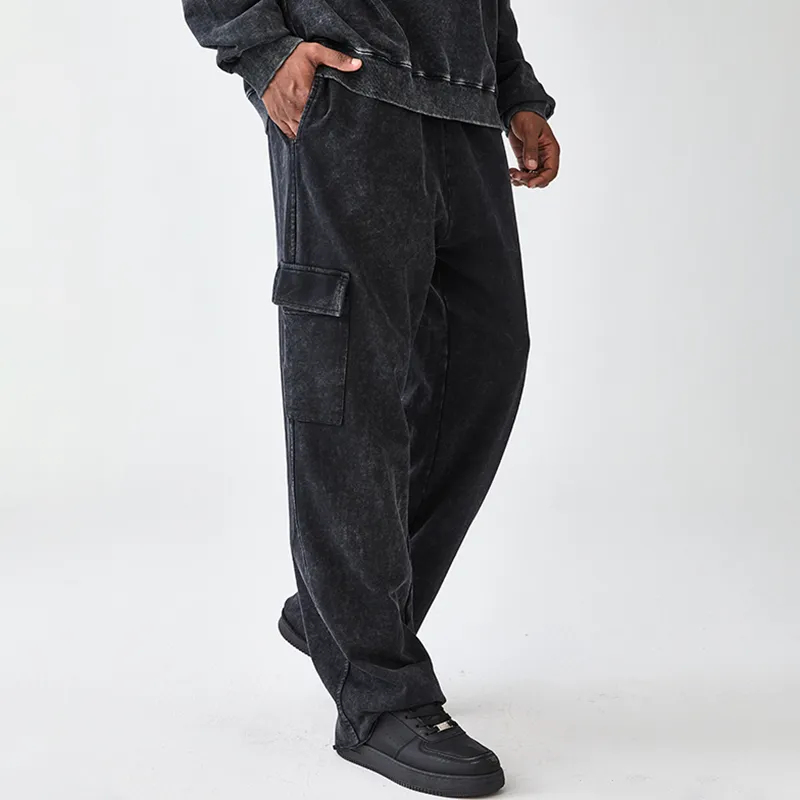 Tokyo-Tiger Cats And Humans Have A Love-hate Relationship Washed Utility Sweatpants