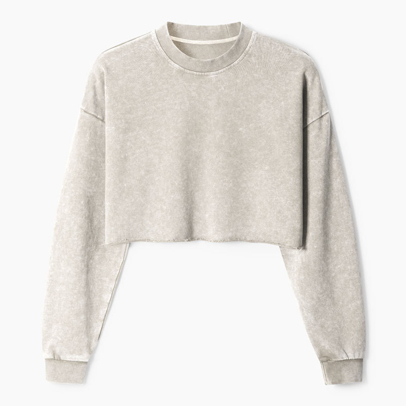 T.japan sweat cropped tops 新品 womens-cropped-sweatshirt-