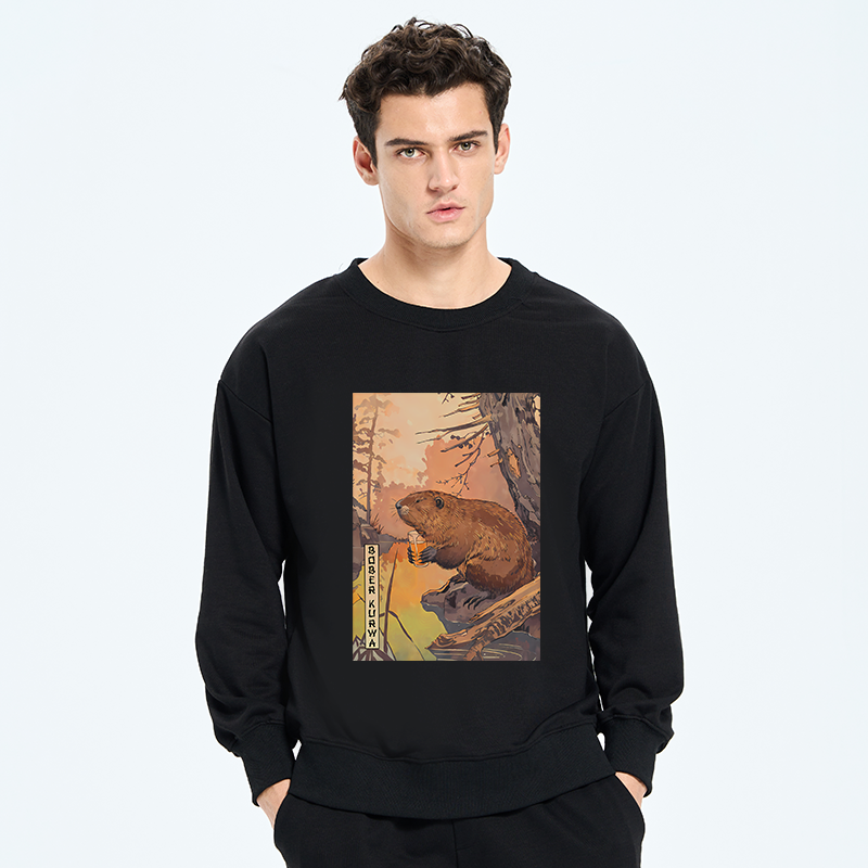 Tokyo-Tiger Beaver By The River Sweatshirt