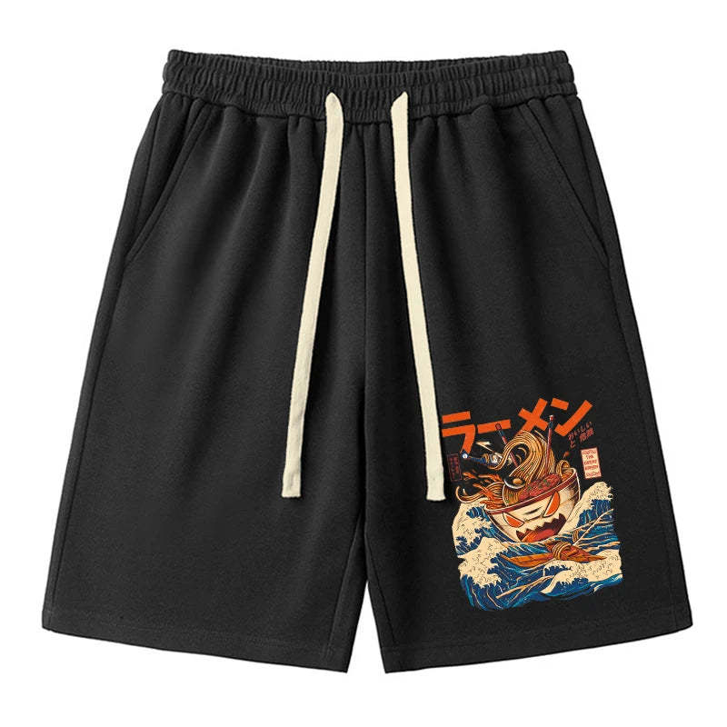 Tokyo-Tiger The Great Wave Ramen Yokai  Shorts Sale