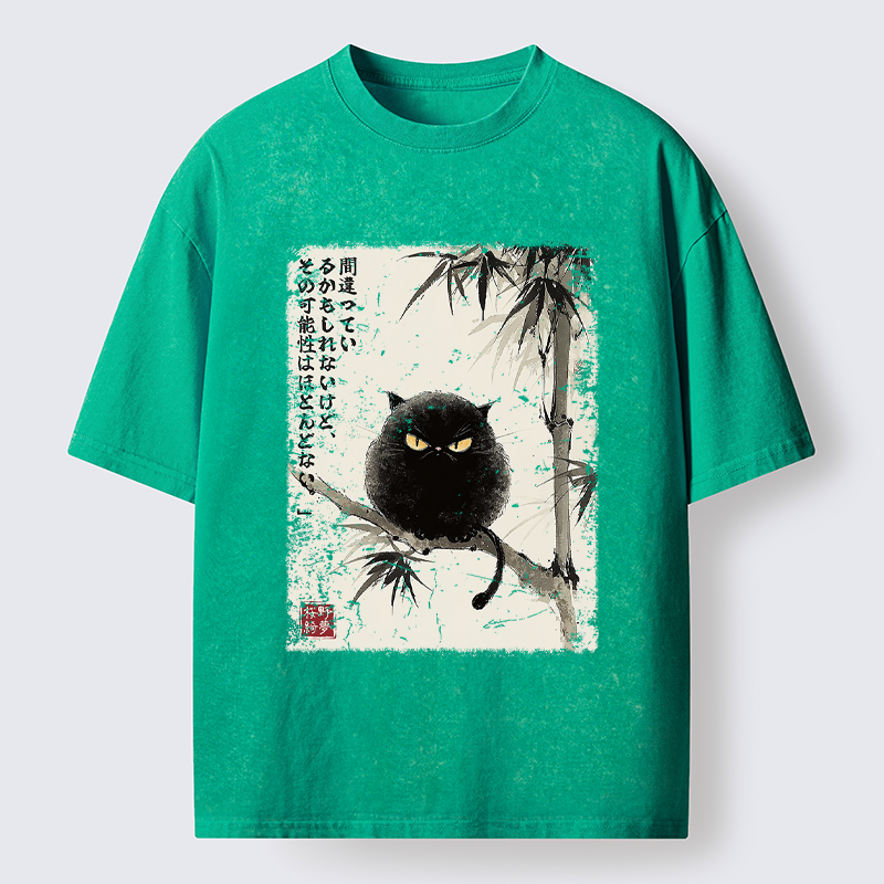 Tokyo-Tiger I Could Be Wrong, But Unlikely Washed T-Shirt