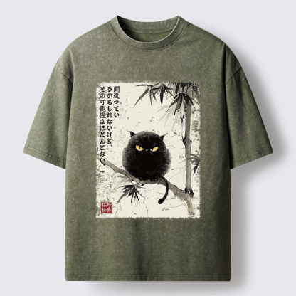 Tokyo-Tiger I Could Be Wrong, But Unlikely Washed T-Shirt