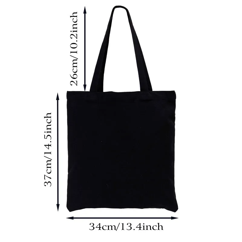 Tokyo-Tiger Black Cat and Lotus Flower Tote Bag