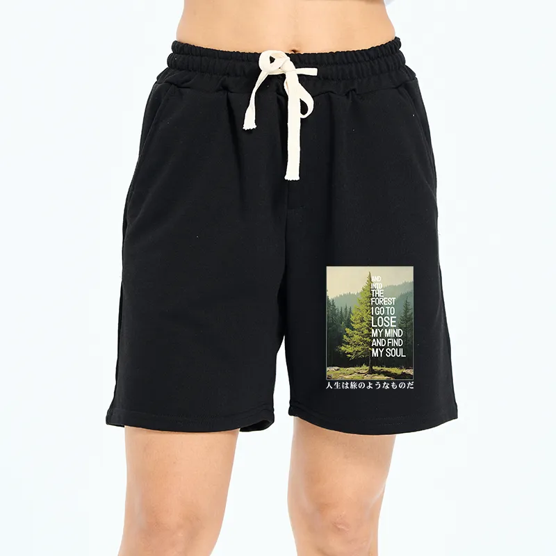 Tokyo-Tiger Healing Forest Unisex Shorts
