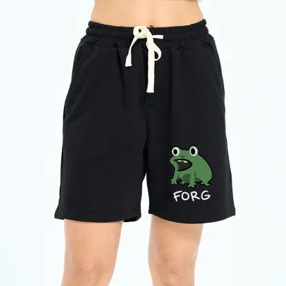 Tokyo-Tiger Funny Forg Japan Unisex Shorts