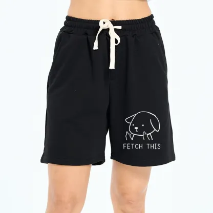 Tokyo-Tiger Fetch This Dog Unisex Shorts