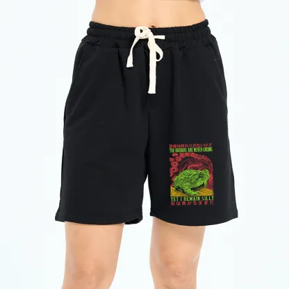 Tokyo-Tiger The Horrors Are Never Ending Japan Unisex Shorts