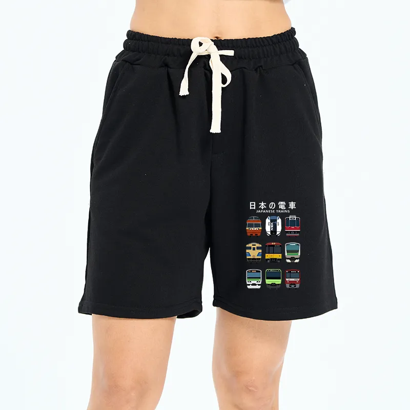 Tokyo-Tiger Japanese Train Collection Unisex Shorts