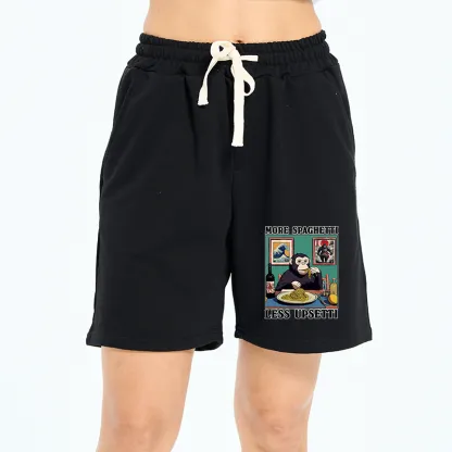 Tokyo-Tiger More Spaghetti Less Upset Bigfoot Unisex Shorts
