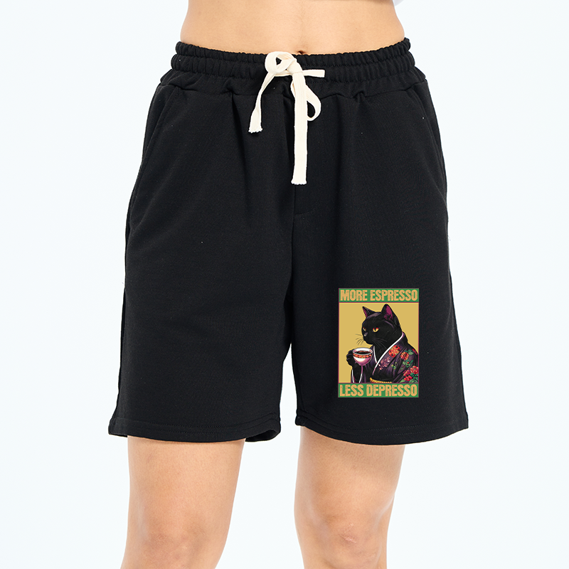 Tokyo-Tiger Up Caffeine Down Depression Unisex Shorts