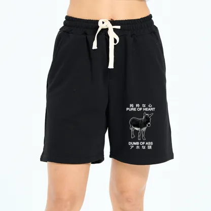 Tokyo-Tiger Pure Of Heart Dumb Of Ass Unisex Shorts