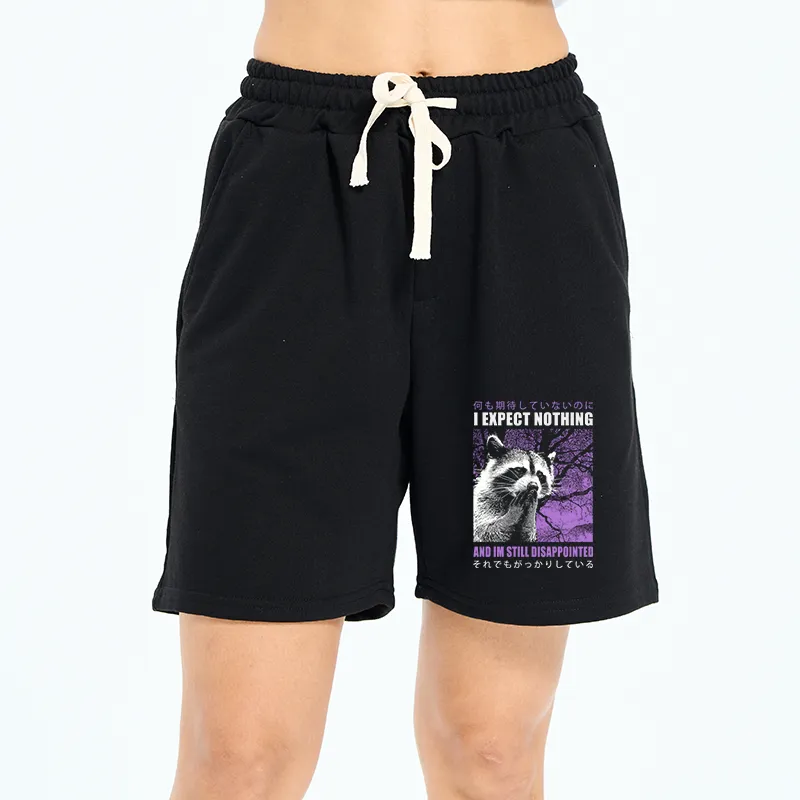 Tokyo-Tiger Disappointed Raccoon Japanese Unisex Shorts