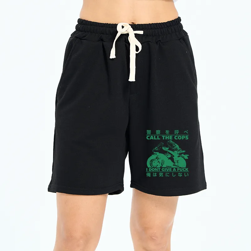 Tokyo-Tiger Funny Frog Riding A Motorcycle Unisex Shorts