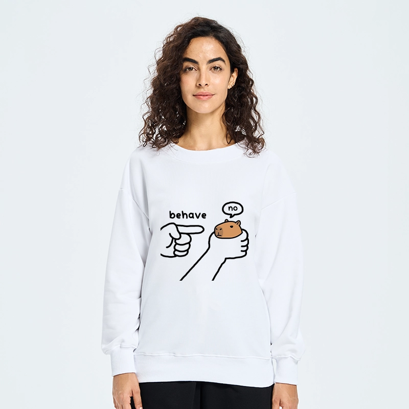 Tokyo-Tiger Dishonest Capybara Classic Sweatshirt