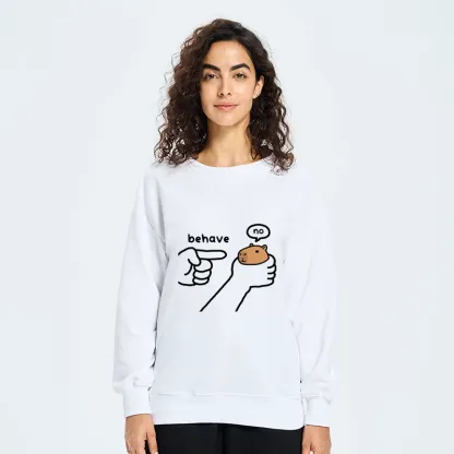 Tokyo-Tiger Dishonest Capybara Classic Sweatshirt