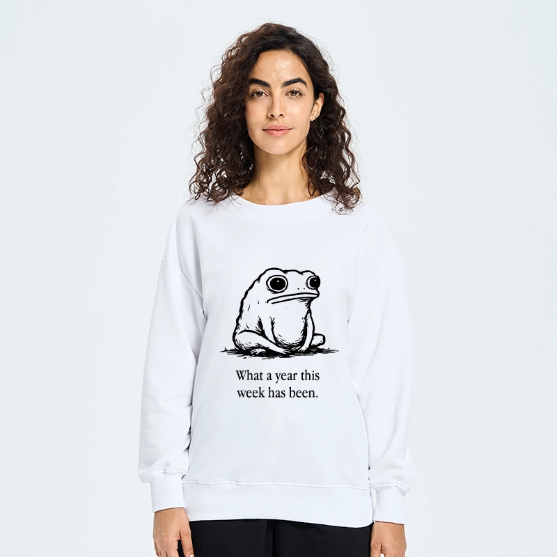 Tokyo-Tiger This Week Feels Like A Whole Year Classic Sweatshirt