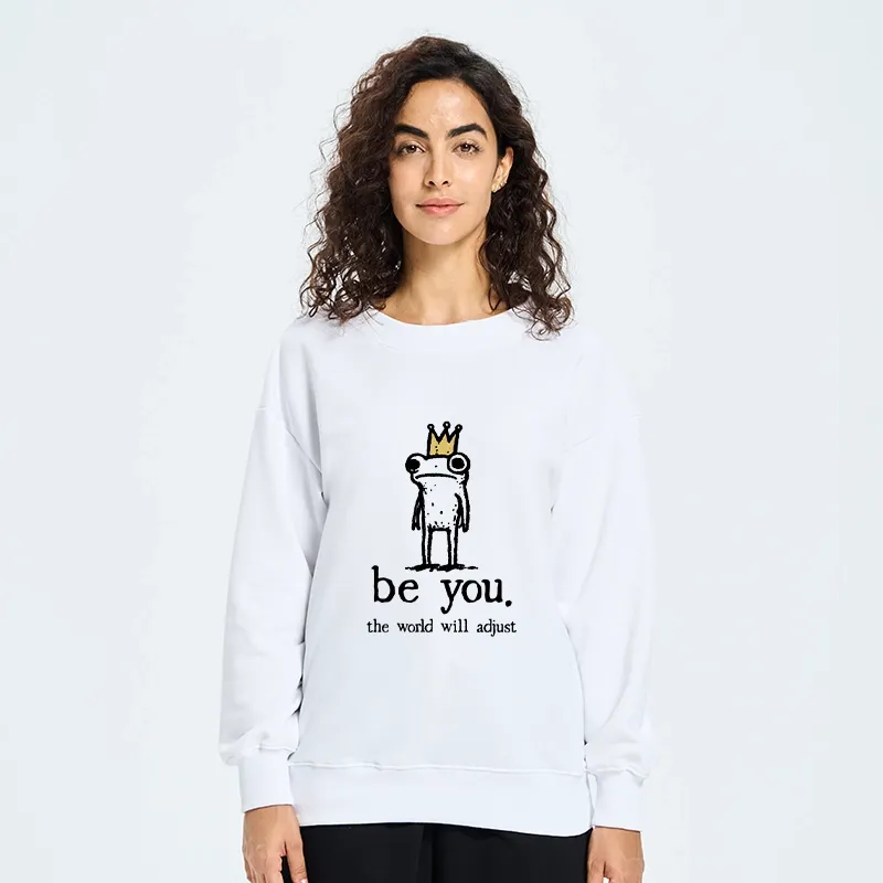 Tokyo-Tiger Crown Frog Stays True To Self Classic Sweatshirt