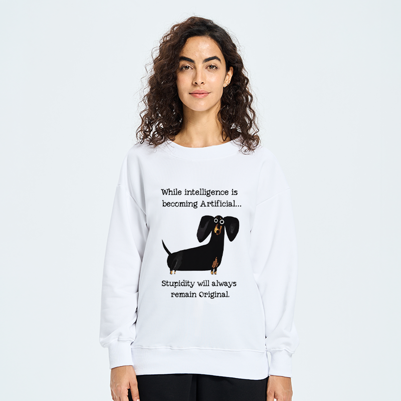 Tokyo-Tiger Dachshund Real Humor Funny Meme Classic Sweatshirt